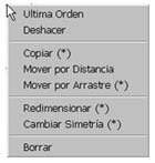 Nuevo menu contextual