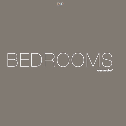 Nuevo catálogo informatizado: Emede – BEDROOMS